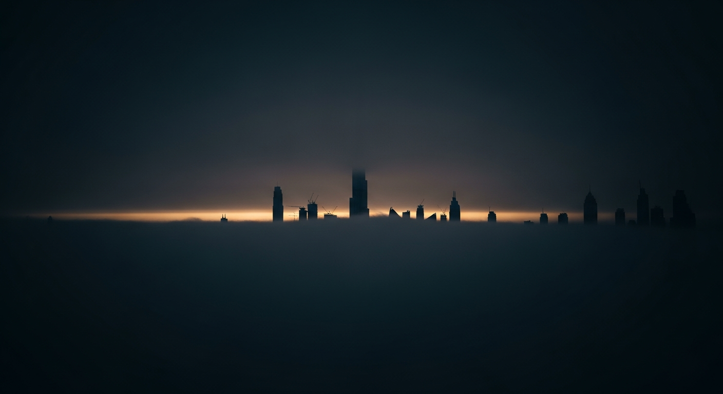 Dubai skyline at dawn