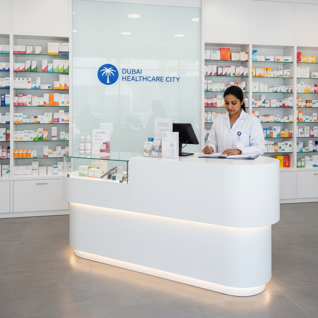pharmacy license Dubai 2026 DHA DET requirements cost