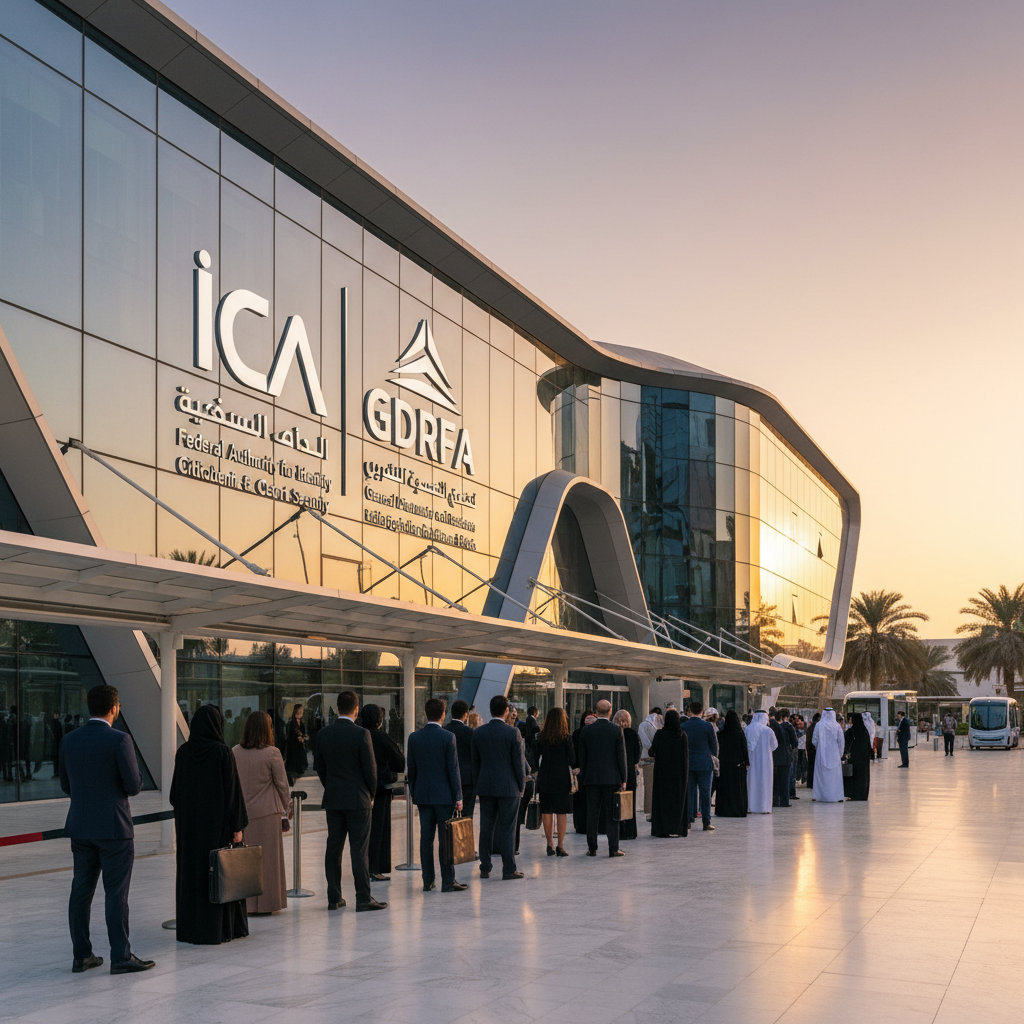 UAE residence visa cost 2026 - Dubai immigration office