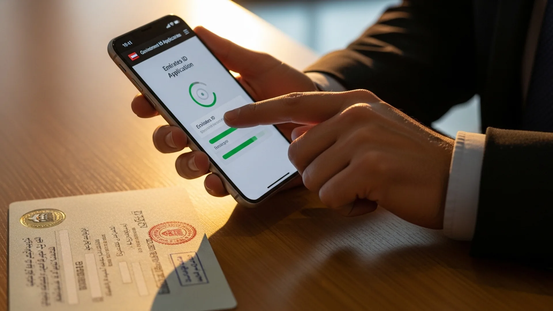 emirates id status check online — official document, Noble Core Ventures