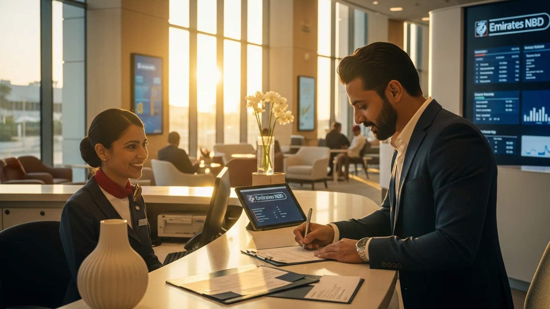 Emirates NBD business account opening 2026 — official document, Noble Core Ventures