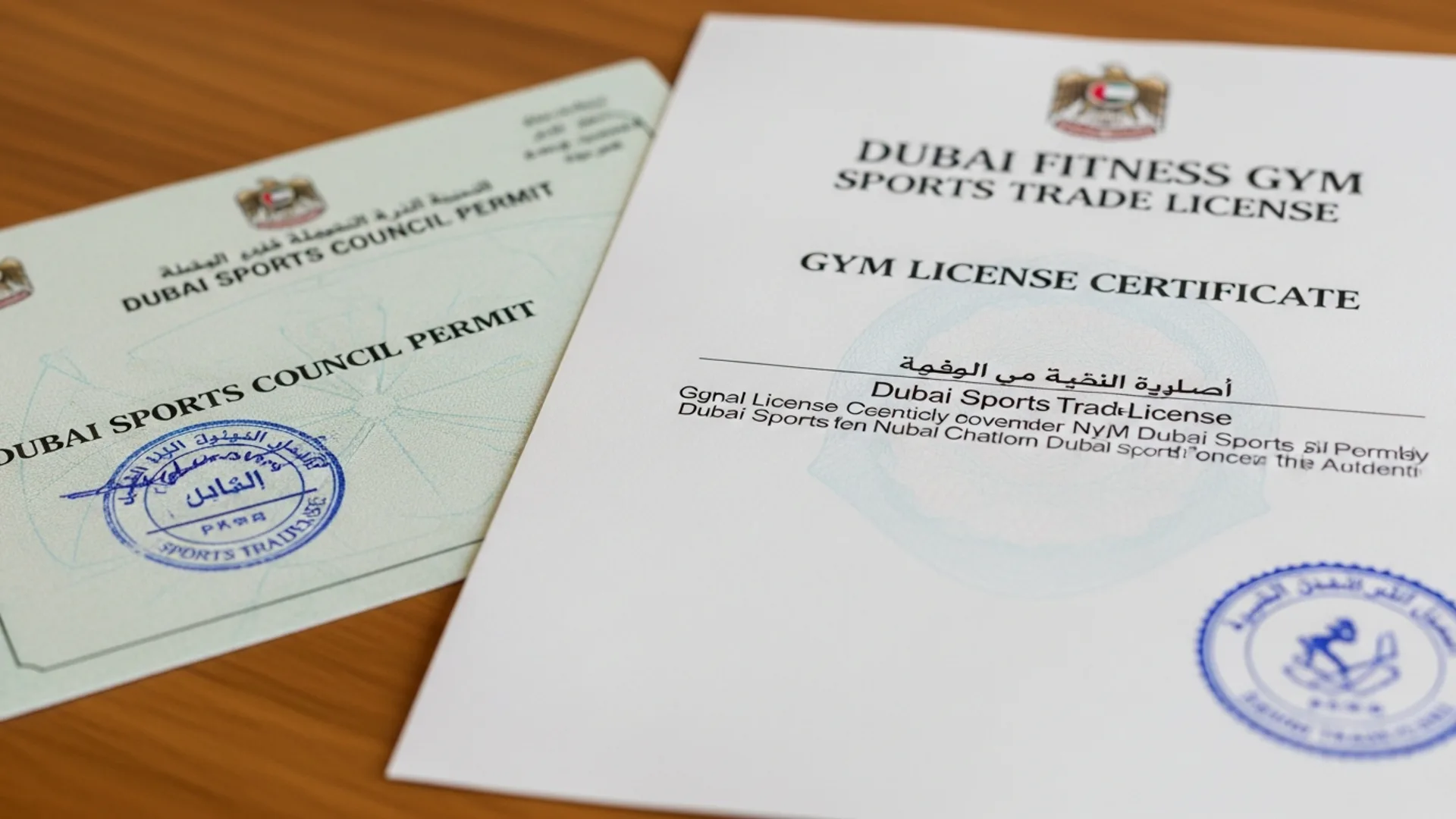 fitness studio license Dubai 2026 — official document, Noble Core Ventures