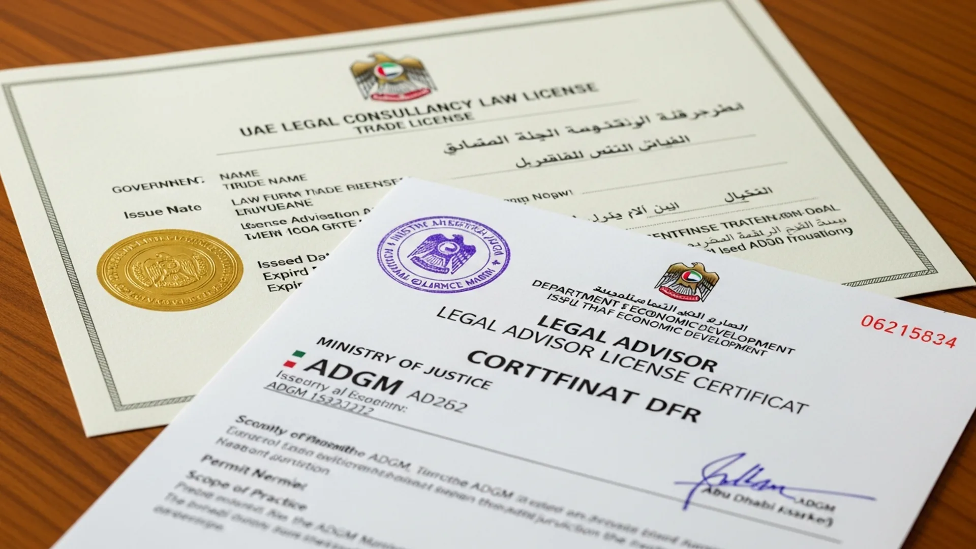 legal consultancy license UAE 2026 — official document, Noble Core Ventures