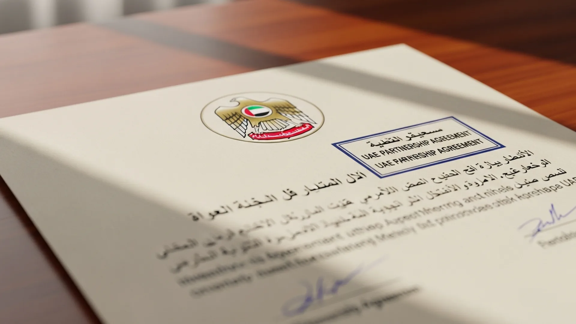 partnership agreement UAE 2026 — official document, Noble Core Ventures