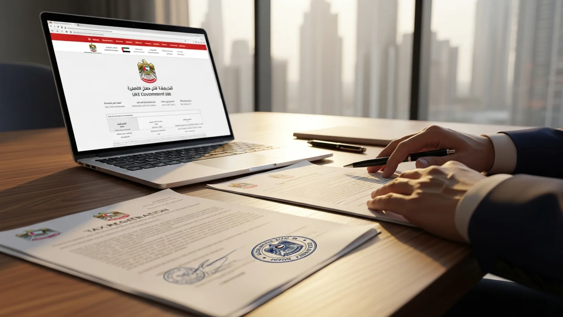TRN number UAE registration 2026 — official document, Noble Core Ventures