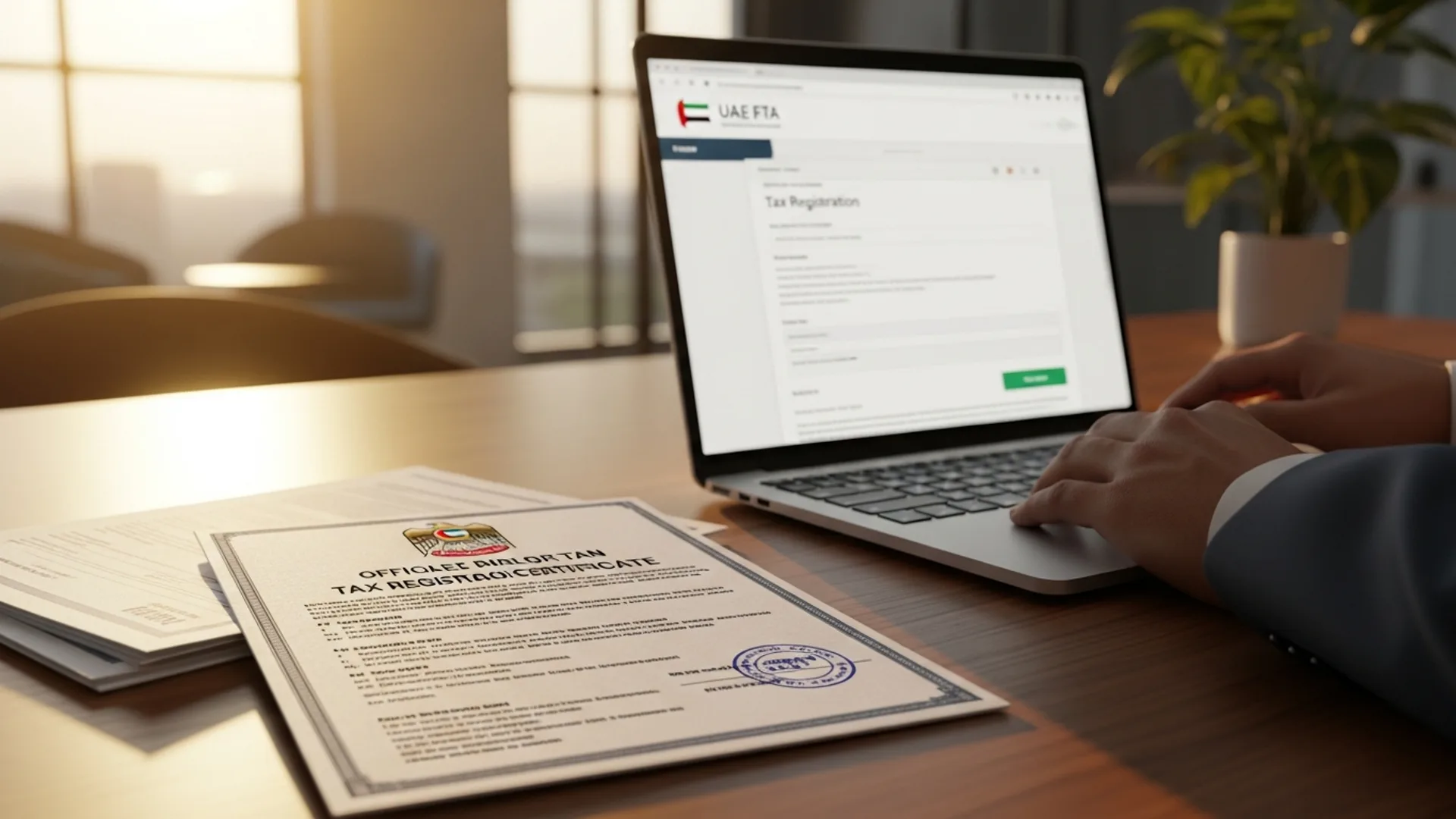 UAE corporate tax registration 2026 — official document, Noble Core Ventures