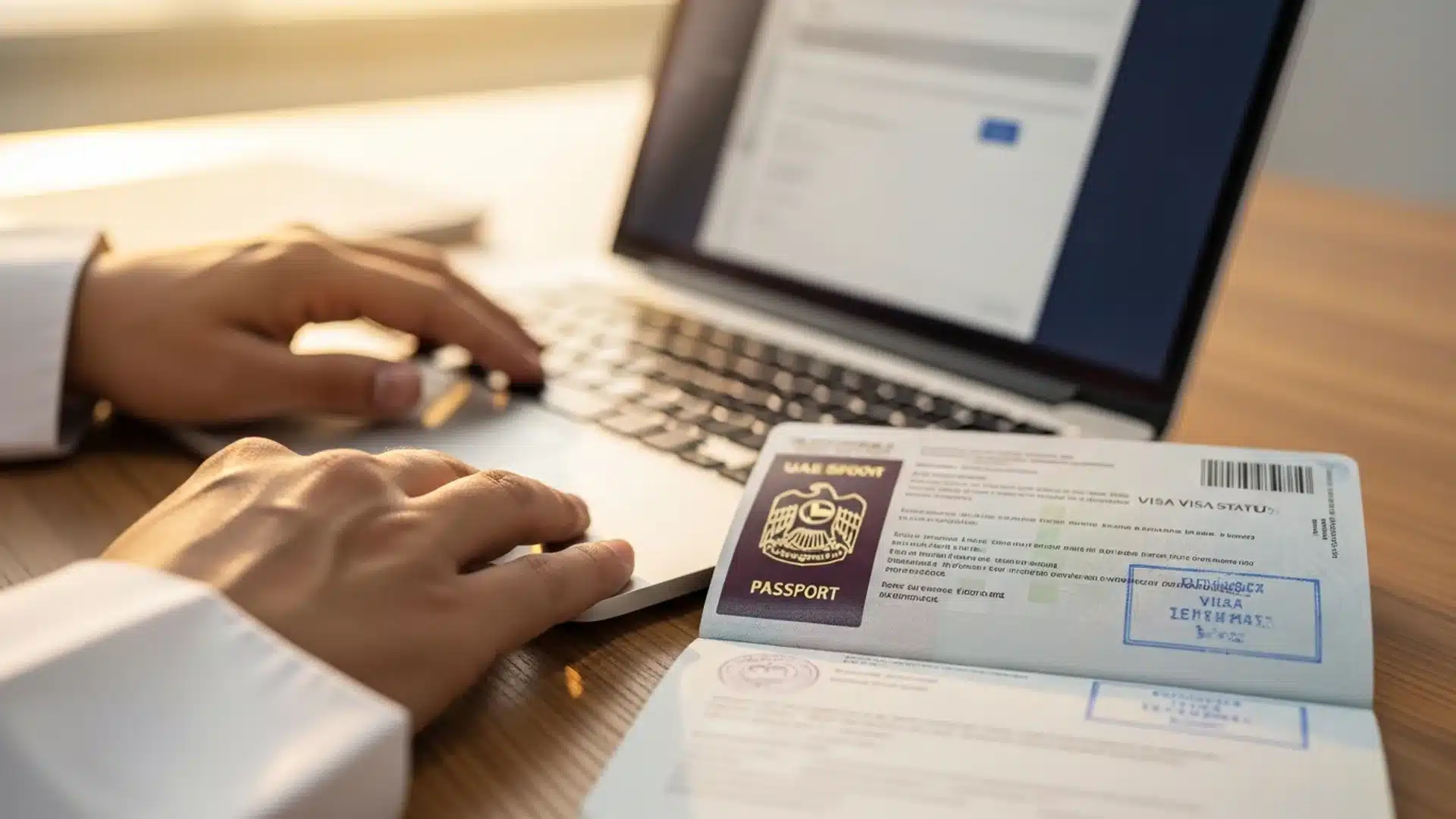 uae visa check by passport number — official document, Noble Core Ventures