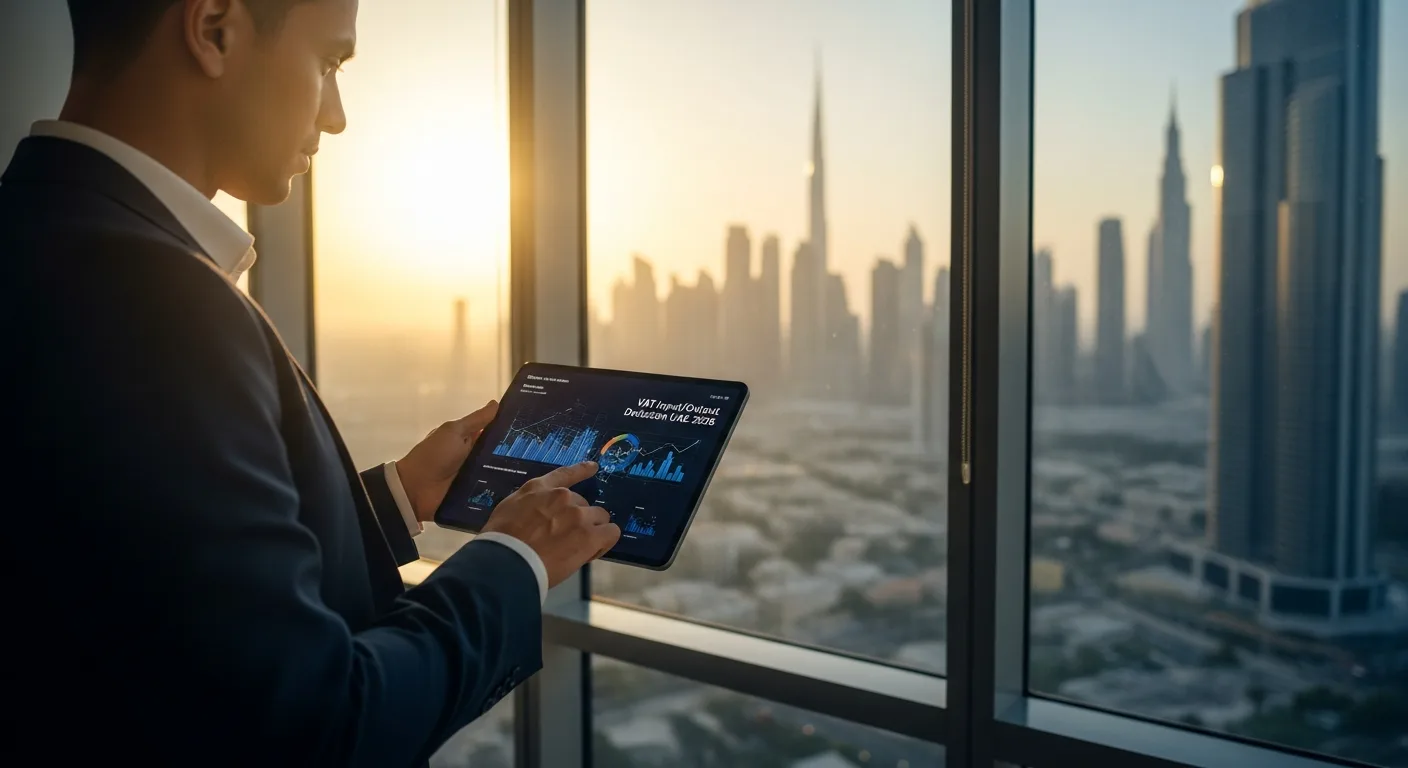 VAT Input Output Deduction UAE 2026: Recovery Rules & Limits