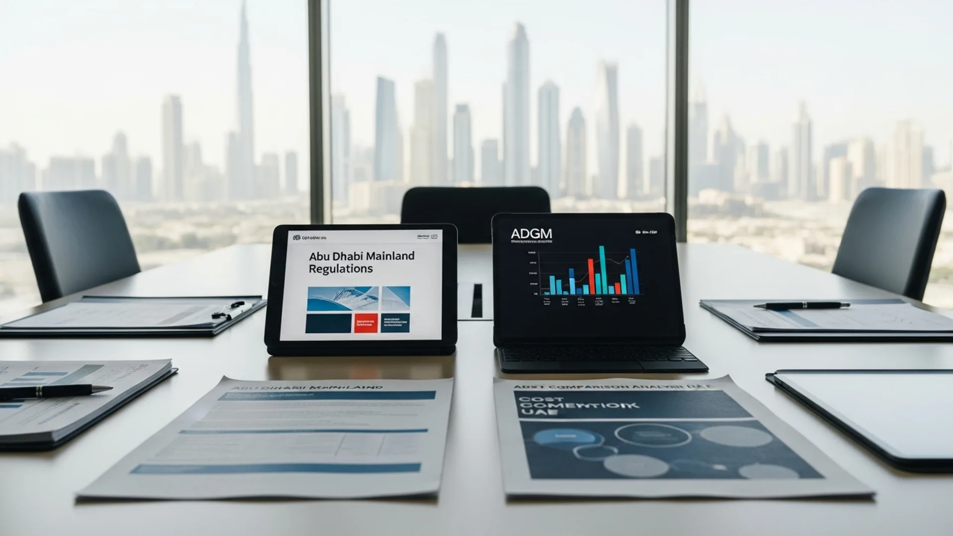 Abu Dhabi Mainland vs ADGM 2026: Full Cost & Regulatory Comparison