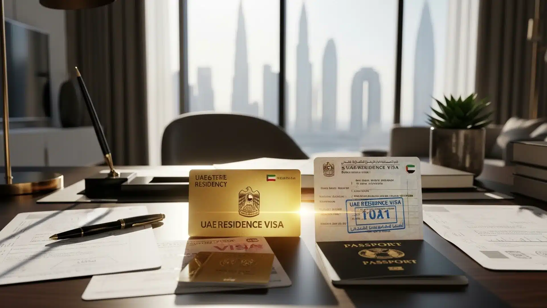 UAE golden visa vs residence visa