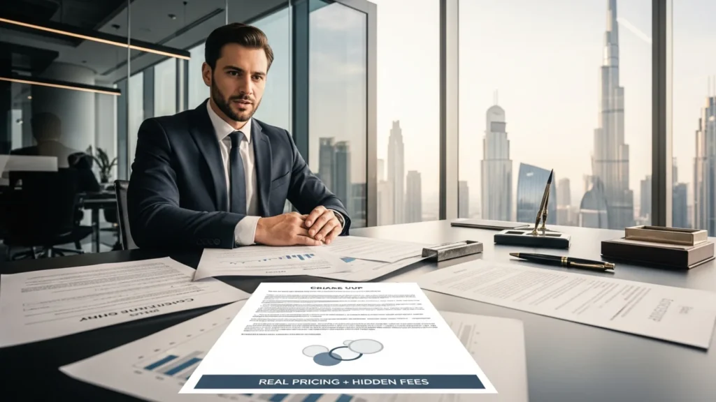Low Cost Business Setup Dubai UAE 2026: Real Pricing + Hidden Fees — Noble Core Ventures