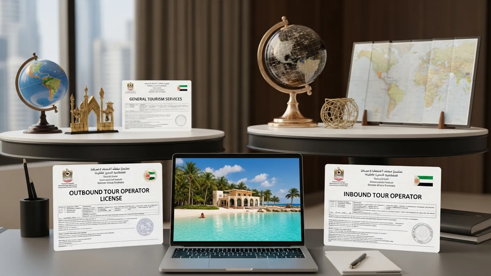 3 Types of Travel Agency Licenses in Dubai — Travel Agency License Dubai 2026: Cost, Types & Step-by-Step Process