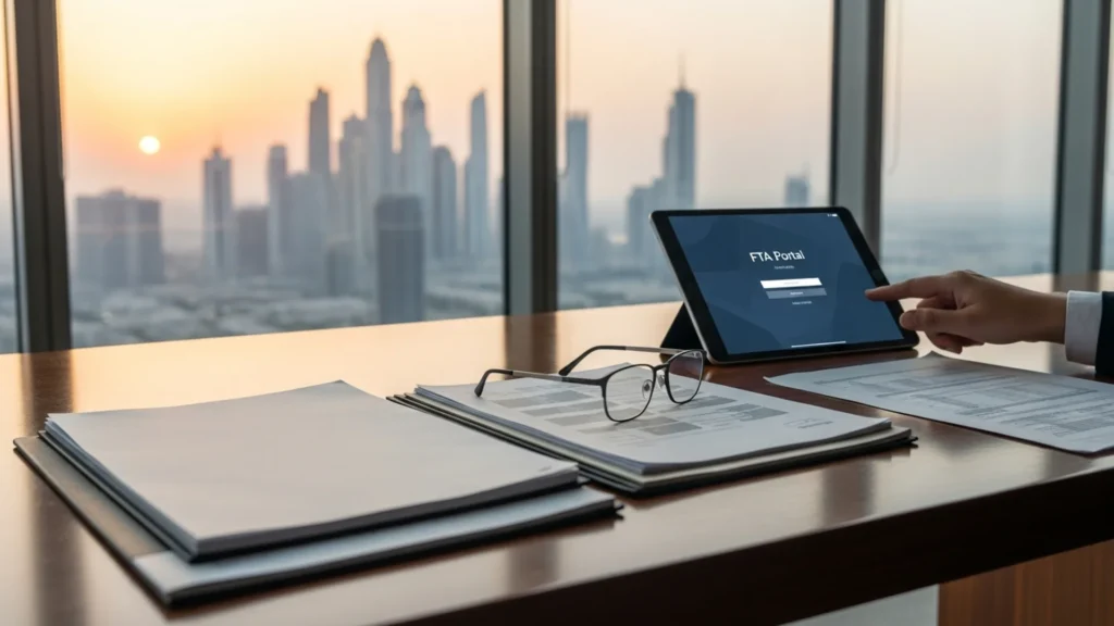UAE Corporate Tax Filing Process FTA Portal 2026 (Full Guide) — Noble Core Ventures