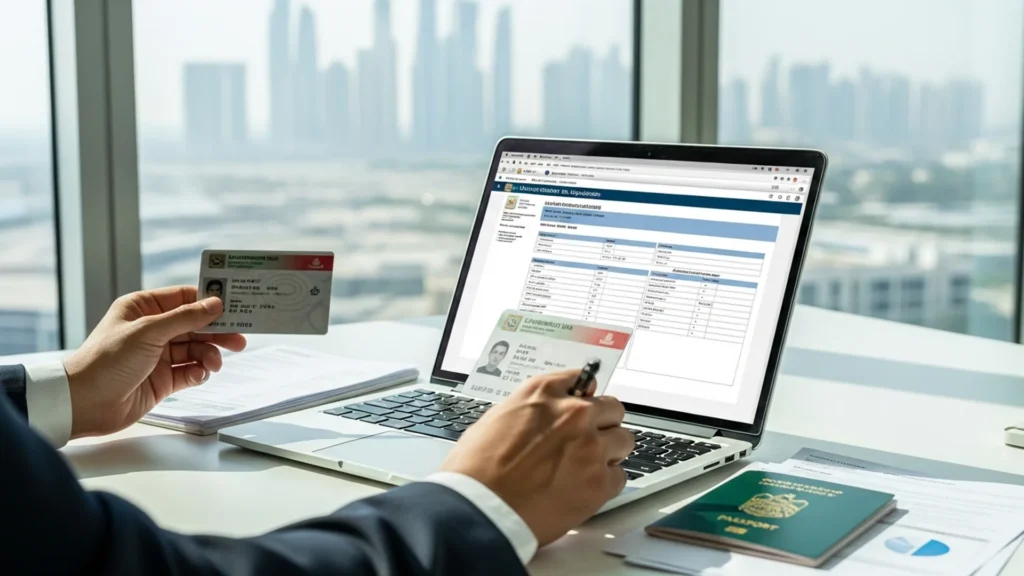 uae visa number — Noble Core Ventures