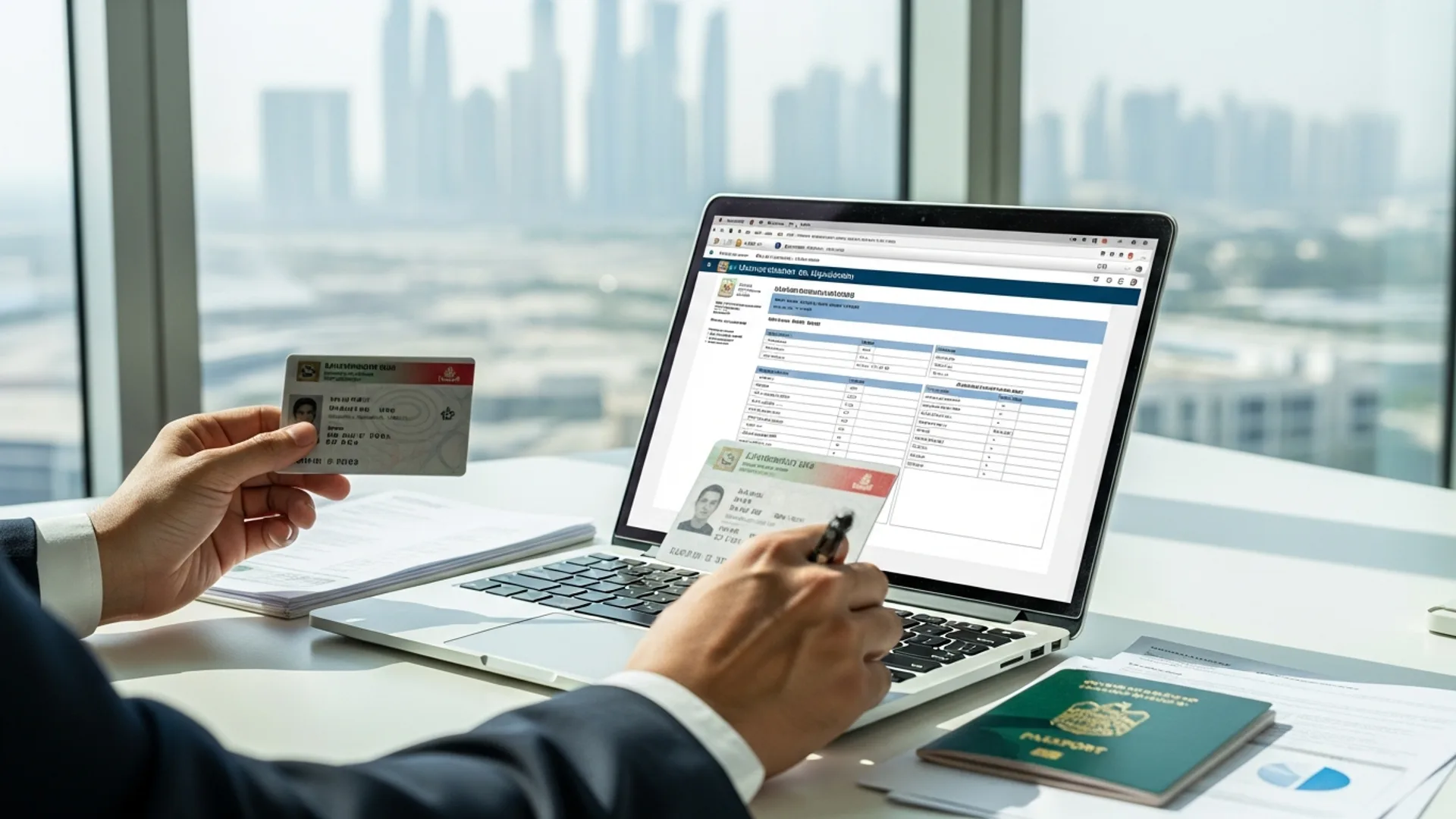 uae visa number — Noble Core Ventures