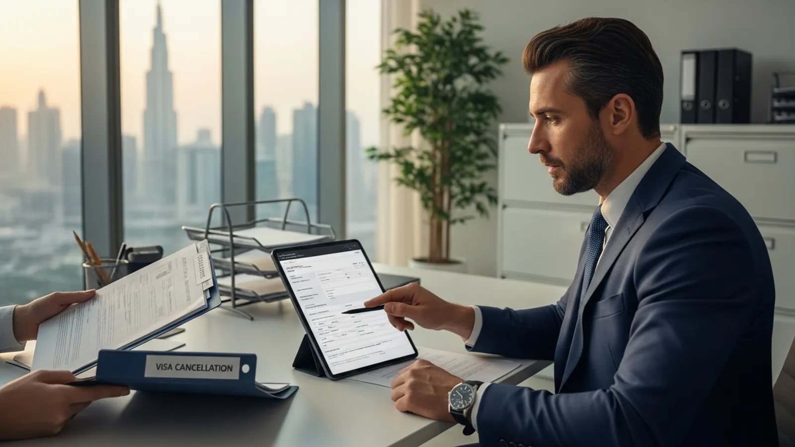 Step-by-Step Visa Cancellation Process in Dubai (2026) — Visa Cancellation in Dubai (2026): Complete Guide to Process, Costs & Grace Period