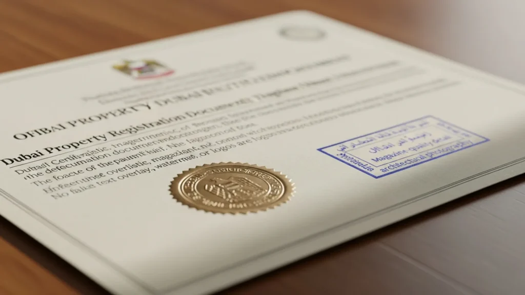 dld transfer fees — official document, Noble Core Ventures