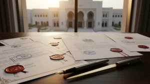 mofa attestation — official document, Noble Core Ventures
