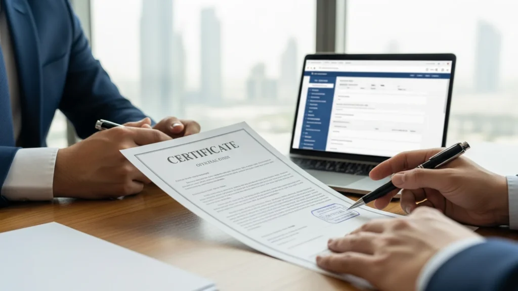 tax clearance certificate uae β official document, Noble Core Ventures