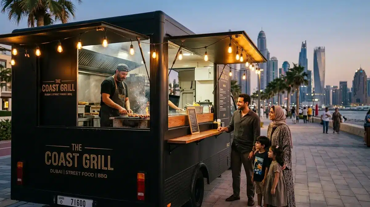 Food truck Dubai business setup with trade license and permits guidance